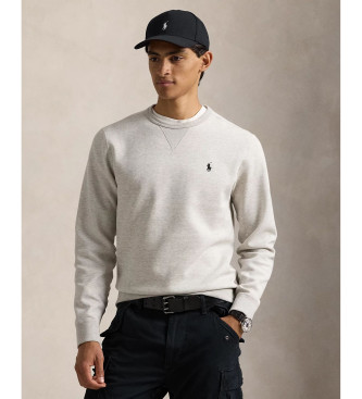 Polo Ralph Lauren Gr dobbeltstrikket sweatshirt