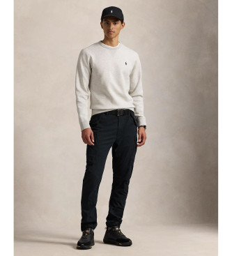 Polo Ralph Lauren Gr dobbeltstrikket sweatshirt