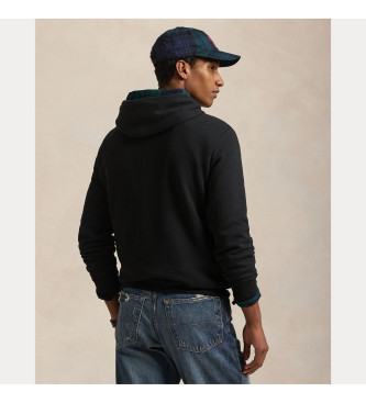 Polo Ralph Lauren Horse Polo Sweatshirt mit Kapuze schwarz