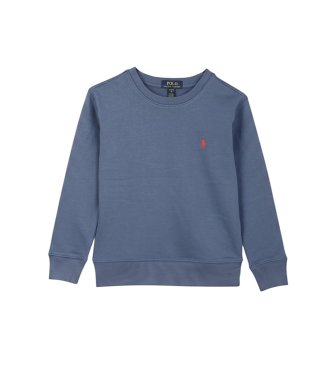 Polo Ralph Lauren Sweatshirt med bl� logotyp