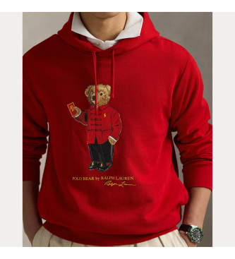 Polo Ralph Lauren Bluza polo Lunar New Year Bear w kolorze czerwonym