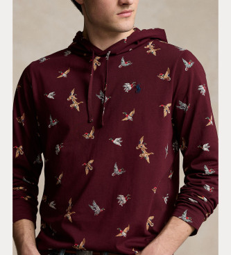 Polo Ralph Lauren Maroon vogelsweatshirt