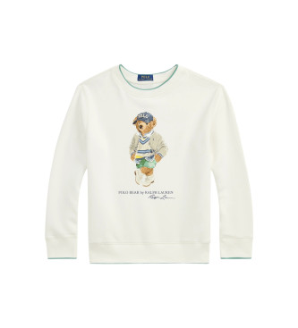 Polo Ralph Lauren Polo Bear fleecetrja vit