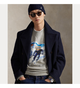 Polo Ralph Lauren Sweatshirt Polo Bear Fleece cinzento