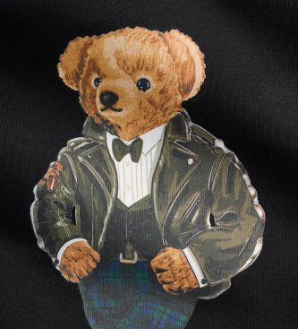 Polo Ralph Lauren Felpa Polo Bear nera