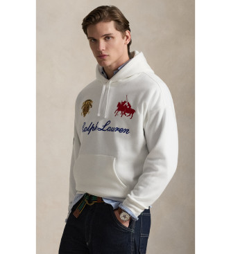 Polo Ralph Lauren Sweat Relaxed Fit blanc