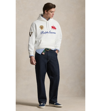 Polo Ralph Lauren Sweat Relaxed Fit blanc