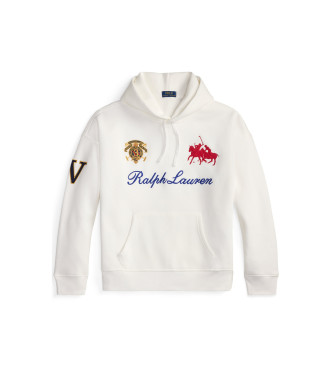 Polo Ralph Lauren Sweat Relaxed Fit blanc