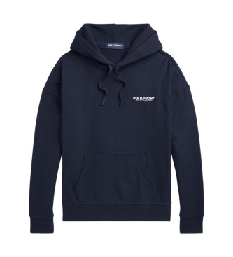 Polo Ralph Lauren Marinbl sweatshirt med avslappnad passform