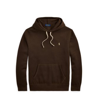 Polo Ralph Lauren RL-sweatshirt med hætte, brun