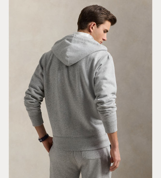 Polo Ralph Lauren Sudadera RL con capucha gris