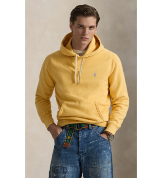 Polo Ralph Lauren RL fleece sweatshirt med h�tte gul