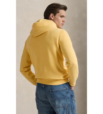Polo Ralph Lauren RL fleece sweatshirt med h�tte gul
