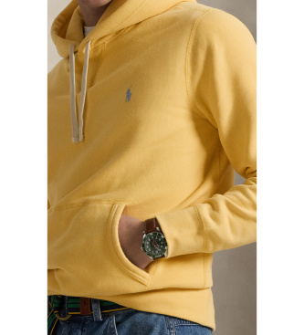 Polo Ralph Lauren RL fleece sweatshirt med h�tte gul