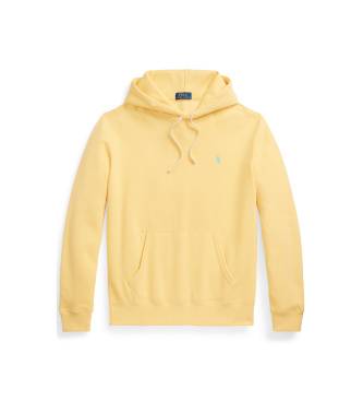 Polo Ralph Lauren RL fleece sweatshirt med h�tte gul