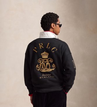 Polo Ralph Lauren Sudadera rugby negro
