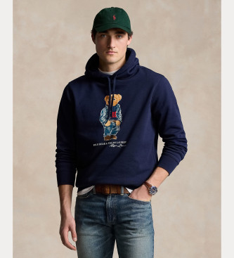 Polo Ralph Lauren Sweat  capuche Seasonal Bear navy