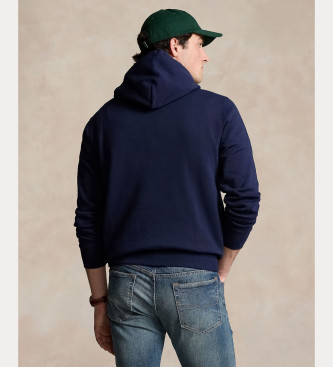 Polo Ralph Lauren Felpa con cappuccio stagionale dell'orso blu scuro