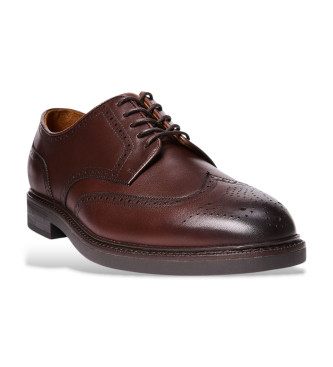 Polo Ralph Lauren Asher brown leather loafers