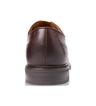 Polo Ralph Lauren Asher brown leather loafers