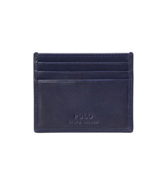 Polo Ralph Lauren Leder Kartenetui navy Br