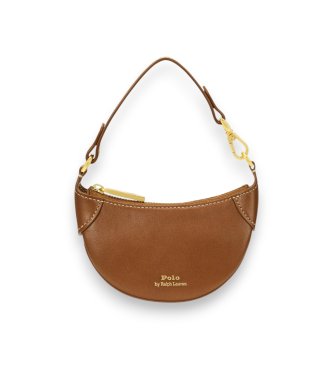 Polo Ralph Lauren Brown leather card holder with Polo ID