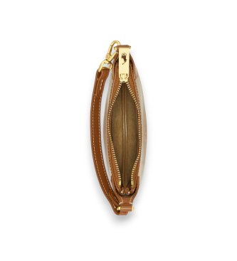 Polo Ralph Lauren Brown leather card holder with Polo ID