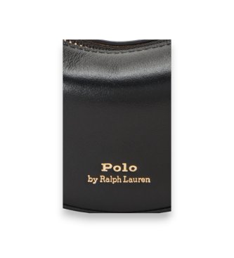 Polo Ralph Lauren Black leather card holder with Polo ID