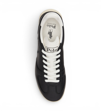 Polo Ralph Lauren Varick black Leather Sneakers
