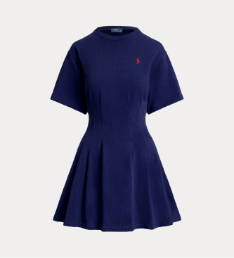 Polo Ralph Lauren Abito stile t-shirt in maglia jersey blu marino