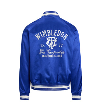 Polo Ralph Lauren Veste Wimbledon en satin bleu