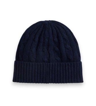 Polo Ralph Lauren Bonnet en laine et cachemire marine