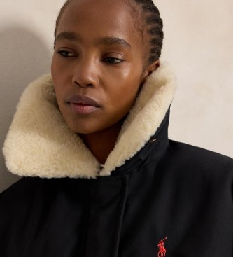 Polo Ralph Lauren Black down padded jacket