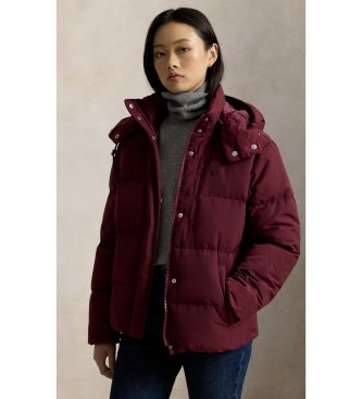 Polo Ralph Lauren Burgundy down puffer jacket