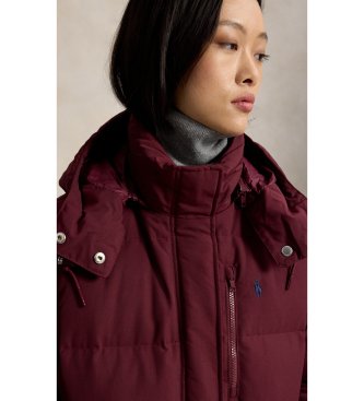 Polo Ralph Lauren Burgundy down puffer jacket
