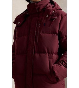 Polo Ralph Lauren Burgundy down puffer jacket