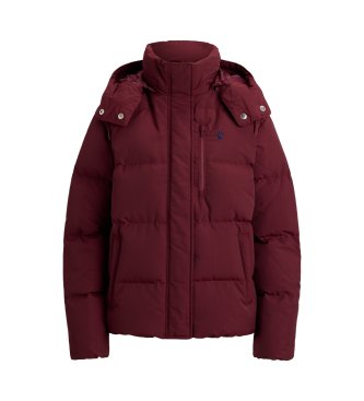 Polo Ralph Lauren Burgundy down puffer jacket