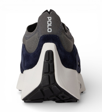 Polo Ralph Lauren Baskets Boerum avec empi�cements en daim marine