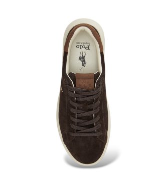 Polo Ralph Lauren Sapatilhas de camurça Rlite castanho