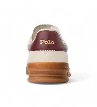 Polo Ralph Lauren Sneakers in pelle Aera bianco sporco