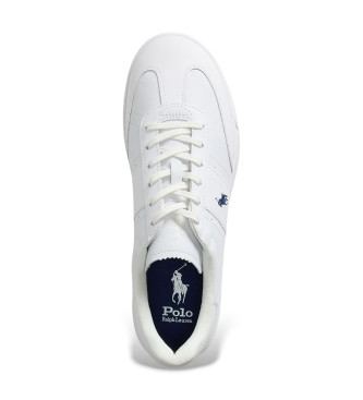 Polo Ralph Lauren Zapatillas de Piel Aera blanco
