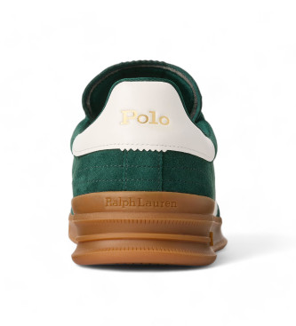 Polo Ralph Lauren Zapatillas de Piel Aera verde