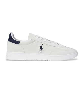 Polo Ralph Lauren Bedford Lederschuhe wei