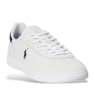 Polo Ralph Lauren Bedford Lederschuhe wei