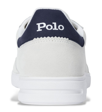 Polo Ralph Lauren Bedford Lederschuhe wei