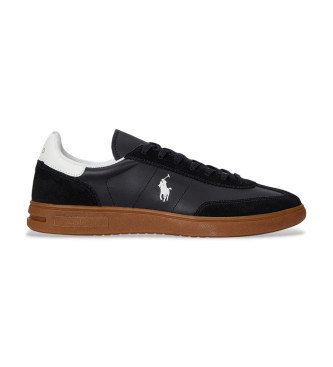 Polo Ralph Lauren Bedford lder-sneakers sort 