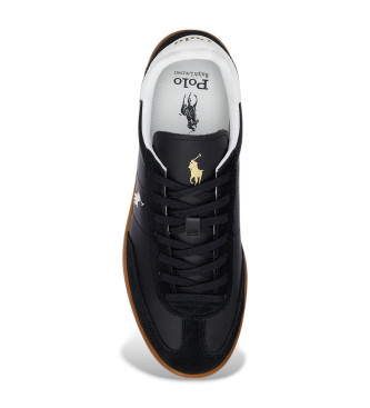 Polo Ralph Lauren Bedford lder-sneakers sort 