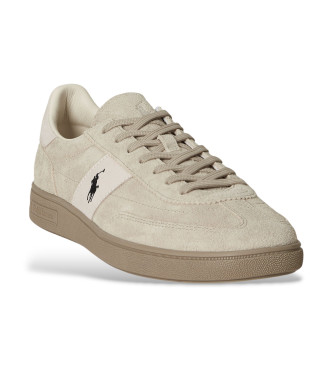 Polo Ralph Lauren Zapatillas de Piel Bedford taupe