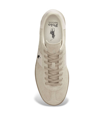 Polo Ralph Lauren Zapatillas de Piel Bedford taupe