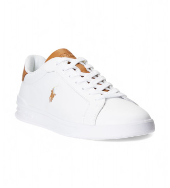 Polo Ralph Lauren Zapatillas de piel bsicas blanco